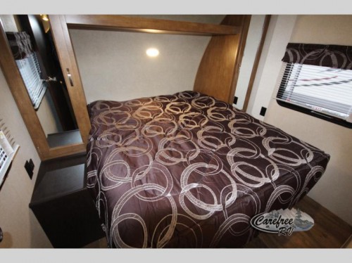 Forest River Salem Travel Trailer Master Bedroom